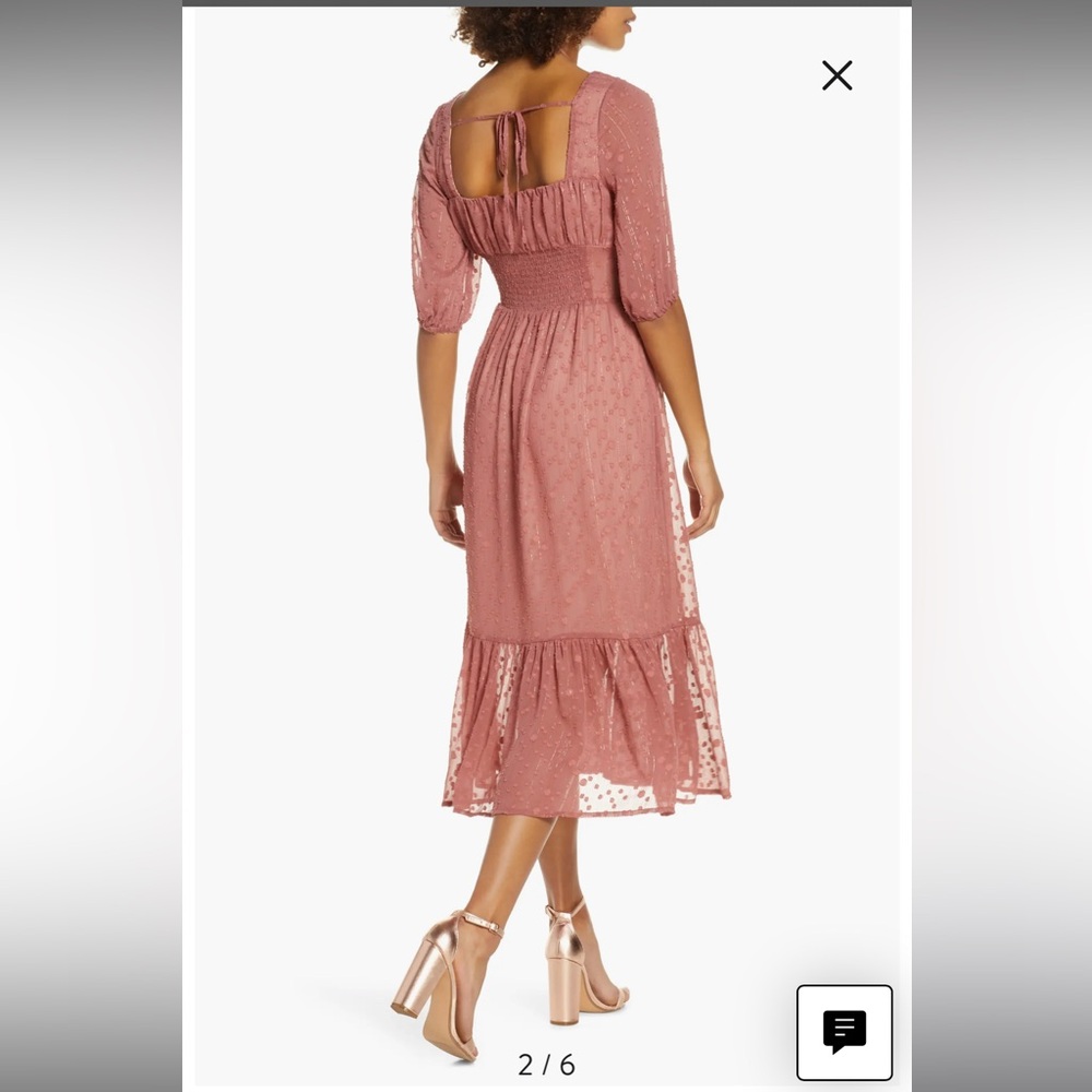 Foxiedox Mauve Midi Dress - Picture 9 of 11